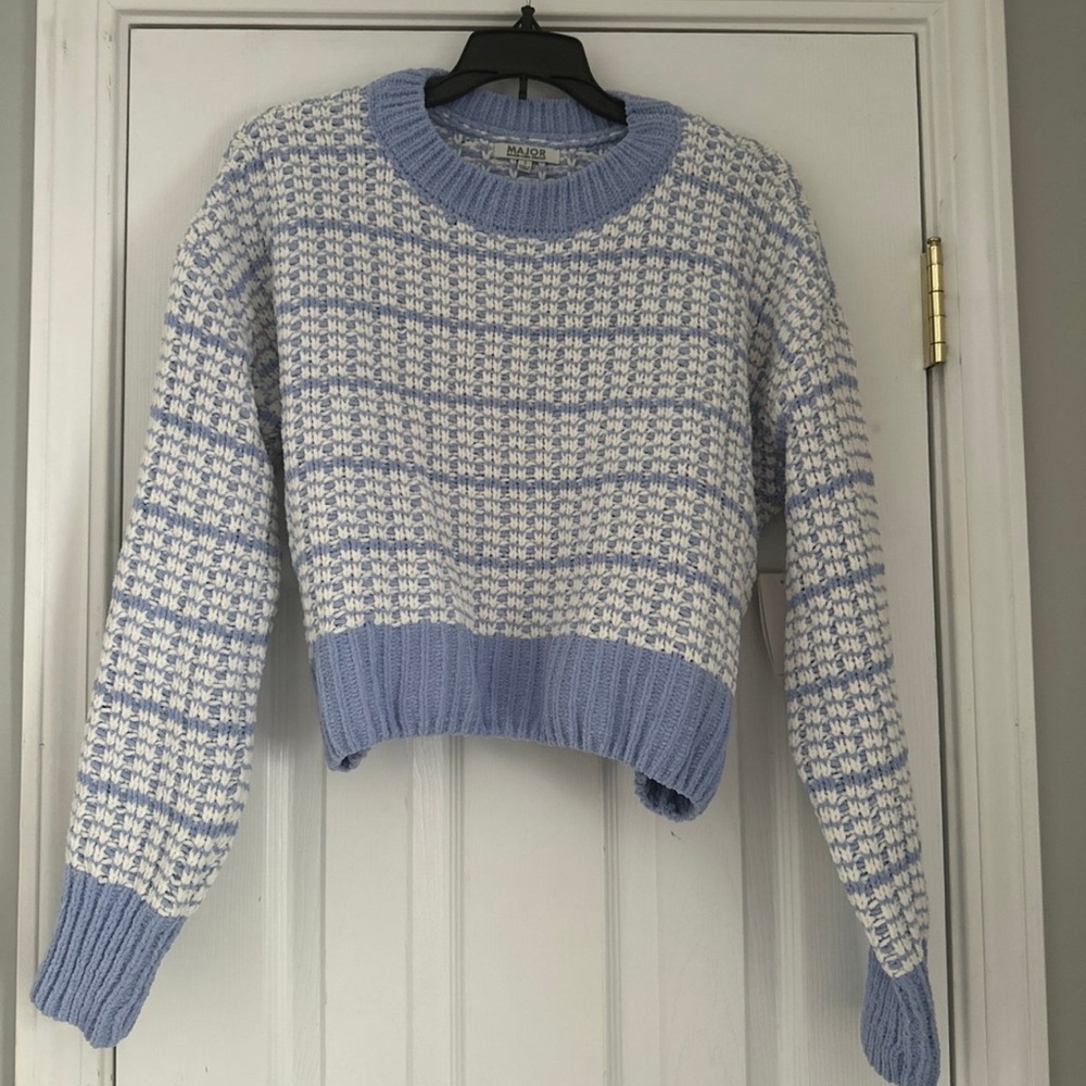 NWT Major Label Group Women’s Knit Striped Sweater
